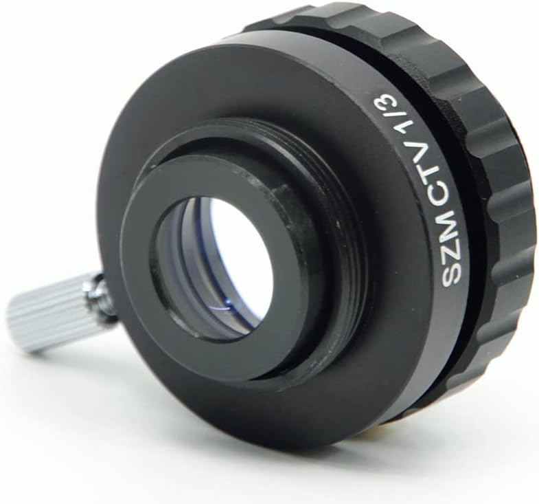 Mikroskop Aksesuarları Kiti SZM CTV1 / 3 Adaptörü 0.3 X C Dağı lens adaptörü Trinoküler Stereo Mikroskop için HDMI