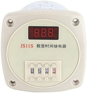 KAVJU JS11S dijital ekran Zaman Rölesi 0.01-9.99 S 0.1-99.9 S 1-999 S 1-999 M 0.01 S-999 H Gecikme Süresi Anahtarı
