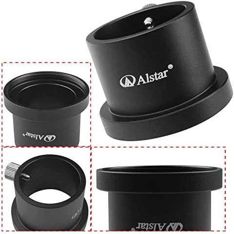 Alstar 1.25 Görüntüleme Çevirme Aynası Kamera Adaptörü-T-2 iç dişinden Standart 1.25 Namlu Boyutuna dönüştürür