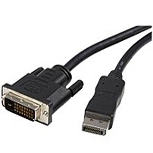 StarTech DP2DVIMM6 6 Fit Video Dönüştürücü Kablosu - 1 x 18 pinli Dijital DVI (Tek Bağlantılı)-Erkek, 1 x 20 pinli