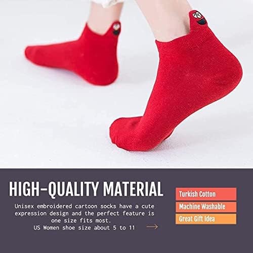 Cartal komik çoraplar Kadınlar için Yenilik Renkli Eğlenceli Funky Fantezi Emoji Ekip Rahat Çorap Erkekler için Erkek