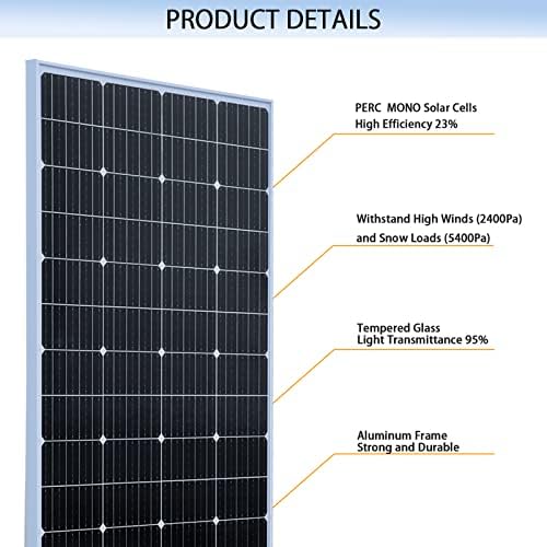 XİNPUGUANG 2 pcs güneş PANELI 200 W 12 V Monokristal 400 W PV Modülü Güç Şarj RV Tekne Çatı için Pil ve Diğer Off-Grid