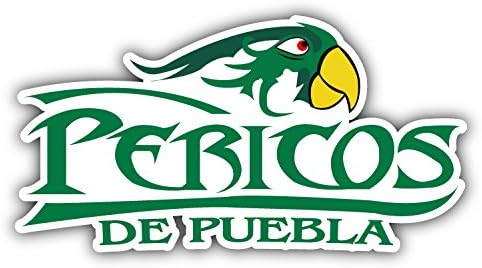Pericos De Puebla MıLB Beyzbol Logosu Vinil Sanat Grafik Sticker Tampon Çıkartması