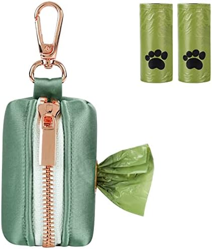 Lionet Paws Sevimli Köpek kaka torbası Tutucu Köpek kaka torbası Tasma, İpek Köpek Çantası Dağıtıcı, Eşleşen köpek