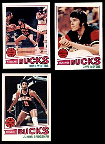1977-78 Topps Milwaukee Bucks Takım Seti Milwaukee Bucks (Set) NM Bucks