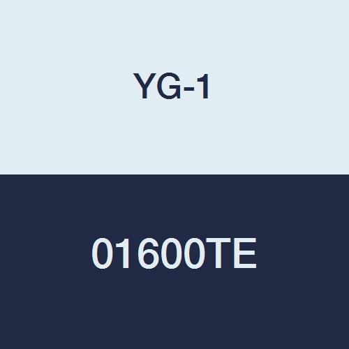 YG-1 01600TE 1 Karbür Uçlu Değirmen, 2 Flüt, Normal Uzunluk, YG-Tylon E Kaplama, 4 Uzunluk