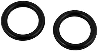 Aexıt 5 Adet Siyah Kauçuk 13mm x 1.9 mm ısı direnci Yağa dayanıklı NBR Nitril Kauçuk O Ring kauçuk çubuklar Sızdırmazlık
