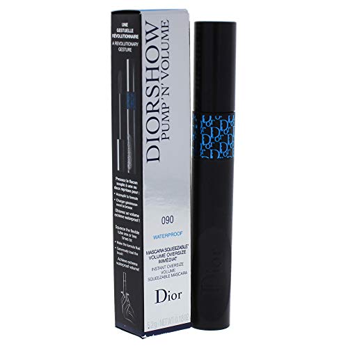 Christian Dior Diorshow Pompa N Hacim Su Geçirmez Maskara - 090 Siyah Pompa Kadın Maskara 0.18 oz