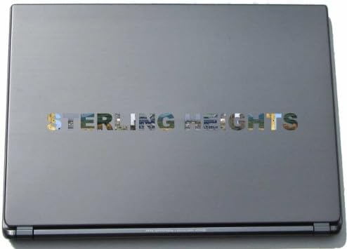 Sterling Heights Dizüstü Bilgisayar Etiketi Dizüstü Bilgisayar Kaplaması 290 mm, nişangahlı