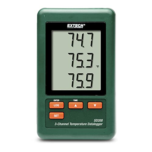 Extech Instruments SD200 3 Kanallı Sıcaklık Veri Kaydedicisi