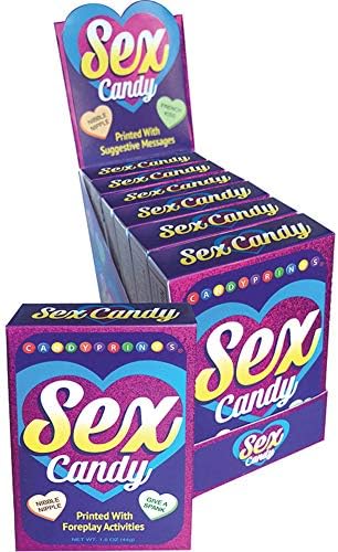 CandyPrints Seks Şekeri Ön Sevişme Aktiviteleri ile Basılmıştır 6 Parça Ekran