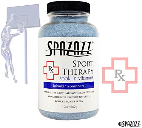 Spazazz SPZ - 607 RX Spor Terapisi Kristalleri Yeniden Oluşturma Kabı, 19 oz.