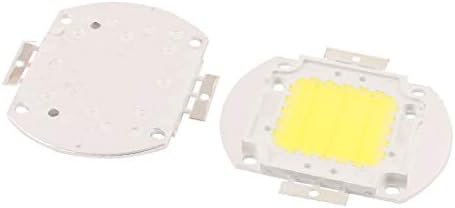 Yeni Lon0167 2 adet 30-34V 30W LED Çip Ampul Saf Beyaz Süper Parlak Yüksek Güç Projektör(2 adet 30-34 ν 30W LED-Chip-Birnen-Reinweiß-Superhelle