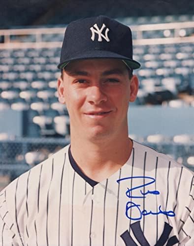 Russ Davis New York Yankees, Coa İmzalı MLB Fotoğrafları ile İmzalı 8x10 Fotoğraf İmzaladı