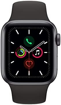 Apple Watch Series 5 (GPS, 44MM) - Siyah Spor Bantlı Uzay Grisi Alüminyum Kasa (Yenilendi)