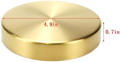 Dnyta Paslanmaz Çelik Metal Dekoratif Tepsiler Sehpa Altın Kalp Şeklinde 3.7x3.3 İnç Organize Takı Kozmetik Depolama