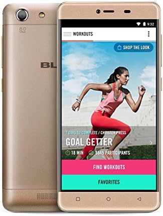 BLU Energy X 2-4000 mAh Süper Pil ile-ABD GSM Kilidi Açılmamış Akıllı Telefon-Altın