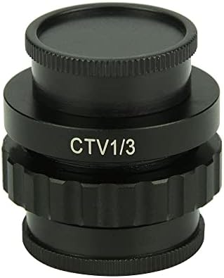 Mikroskop Aksesuarları 1/3 1/2 1X C Montaj adaptörü Lensi Azaltın, CTV CCD USB Endüstriyel kamera Konektörü Trinoküler