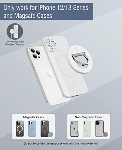 B-Land Manyetik Telefon Tutucu MagSafe için, Ayarlanabilir Boyun Telefon Tutucu Gooseneck Cep Telefonu Tutucu Yatak