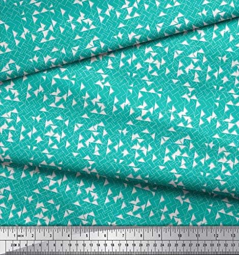 Soımoı pamuklu jarse kumaş Geometrik Gömleklik Kumaş Baskılar Yard tarafından 58 İnç Genişliğinde