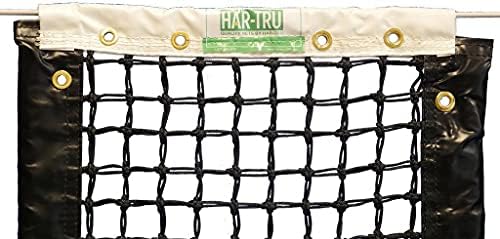 Har-Tru Royal Tenis Filesi-Vinil Kafa Bandı, 3 mm File Gövde, Çift Üst 6