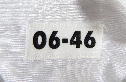 2006 San Francisco 49ers Brian Jennings 86 Oyun Verilmiş Beyaz Forma 60 S P 46 7-İmzasız NFL Oyunu Kullanılmış Formalar