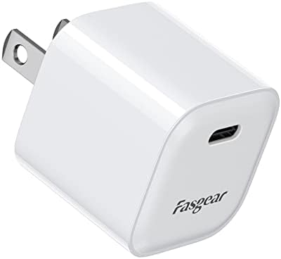 USB C GaN Şarj Cihazı Fasgear 30W Hızlı Şarj Bloğu Taşınabilir Güç Adaptörü Güç Tuğla Uyumlu iPhone 14 Pro Max/13