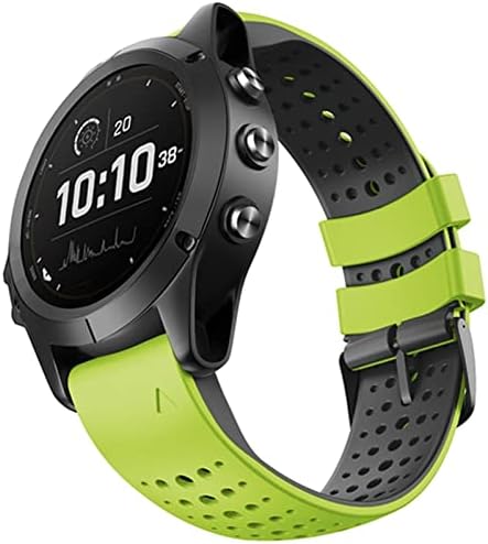 EEOMOıK Renkli Quickfit Watchband Kayışı Garmin Fenix 7 7X5 5X3 3 SAAT 945 Fenix 6 6X İzle Silikon Kolaylık Bilek