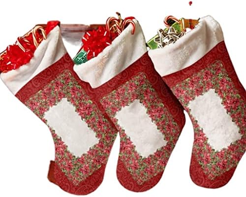 WXBDD Noel Noel Çorap Yeni Yıl Hediye Şeker Çanta Noel Süslemeleri Ev için Noel Ağacı askı süsleri (Renk : 1 adet,