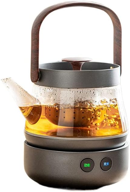 Elektrikli seramik soba çay makinesi ev çaydanlık seti buharda çay电陶炉煮茶器家用泡茶壶套装蒸煮茶