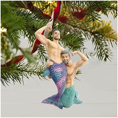 PİFUDE Noel Süslemeleri Noel Erkek Mermaid Reçine Kolye Noel Ağacı Süsleme El Sanatları Araba Dekorasyon Ev Dekorasyon