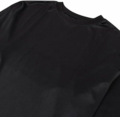 Russell Atletik Büyük ve Uzun Boylu Uzun Kollu Kuru Fit Gömlek - 2 Paket Egzersiz Gömlek
