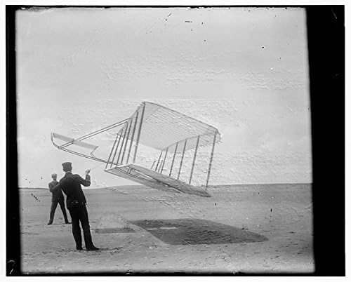 Tarihsel Bulgular Fotoğraf: Wright Kardeşler, Kitty Hawk, Kuzey Carolina, Havacılık, Planör Uçuşu, 1901, Wilbur