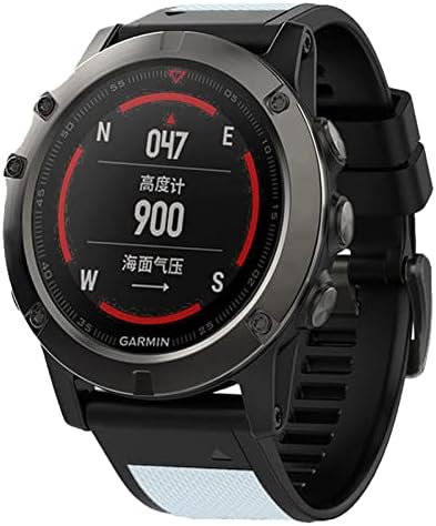 EGSDSE 26 22MM Silikon Tutuşunu Saat Kayışı Sapanlar Garmin Fenix 6X6 Pro akıllı saat Kolaylık Bilek Bandı 5 5X Artı