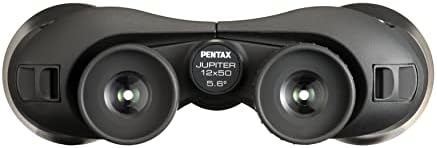 Pentax Jüpiter 12x50 Kolay Görüntüleme Geniş Diyafram porro Prizma Dürbün, Siyah