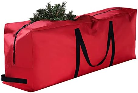 çelengi içeri ve Dışarı Kaydırmayı Kolaylaştırmak için hareketli çantalar Noel Koleji Çelenk saklama kabı taşımak