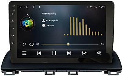 Android 10 Autoradio Araba Navigasyon Stereo Multimedya Oynatıcı GPS Radyo 2.5 D Dokunmatik Ekran Mazda 3 Axela 2013-2018