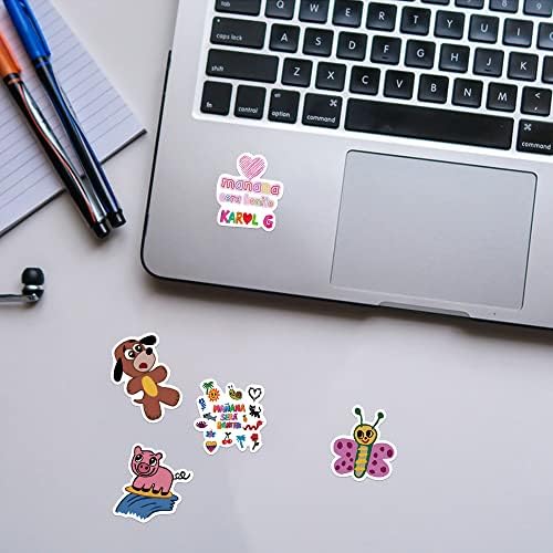 50 adet Manana Sera Palamut Çıkartmalar Paketi Anime Manana Su Geçirmez Çocuklar Sticker Çıkartmaları Dizüstü Bilgisayar,