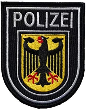 Kaiertcat Almanya Polizei Askeri Kanca Döngü Taktikleri Moral İşlemeli Yama.
