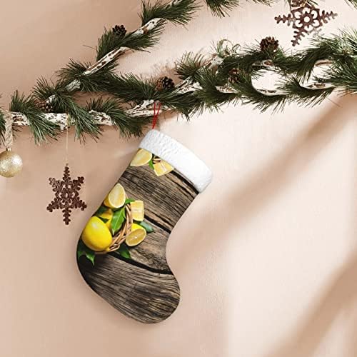 PSVOD Bir Sepet Limon Yeni Yıl Noel Günü Dekoratif Çorap Asılı Noel Çorap