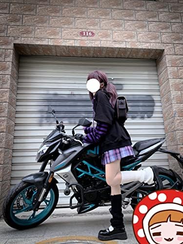 WİNKEEY Kadınlar Kawaii Gotik Hoodie japon animesi Baskı Y2K Kapüşonlu Sweatshirt Sevimli Harajuku Desen Uzun Kollu