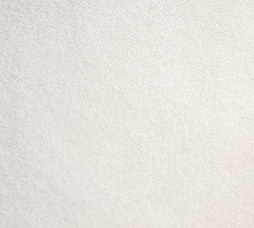 Beyaz Microsuede Deluxe Köpük Destekli Tavan Döşemesi Kumaş Araba İç Mekanları için Parlak Krem Mikro Süet Çatı ve