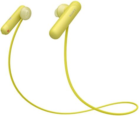 Sony WI-SP500 Kablosuz kulak İçi Spor Kulaklıklar, Sarı (WISP500 / Y)