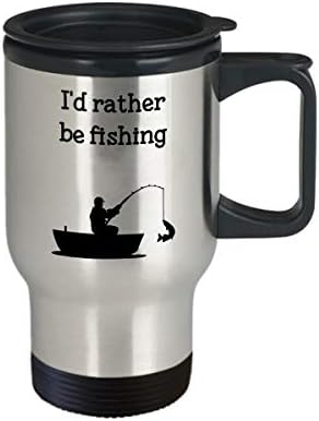 Balık Tutmayı Tercih Ederim Seyahat Kupa-Komik termos kupa-Yenilik Doğum Günü Noel Yıldönümü Gag Hediyeler Fikir