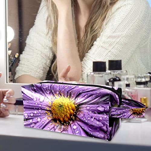 TBOUOBT Kadınlar için Kozmetik Çantaları, Makyaj Çantası Seyahat makyaj Çantası Aksesuarları Organizatör, Çiçek Bitki
