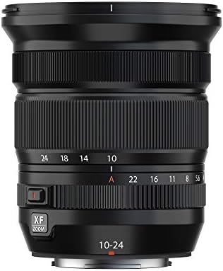 Fujifilm 16666791 FUJİNON XF10-24mmF4 R WR MKII Optik Görüntü Sabitleyici Lens, Siyah