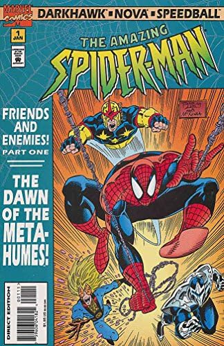 Örümcek Adam: Arkadaşlar ve Düşmanlar 1 VF / NM ; Marvel çizgi romanı / Nova Darkhawk Ron Lim