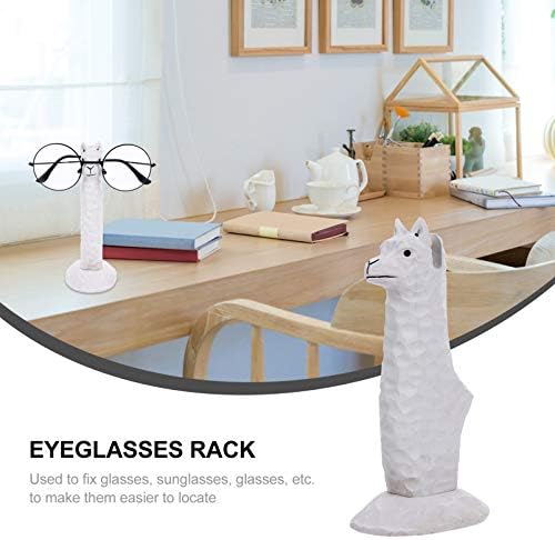 Veemoon Gözlük Standı gözlük kaleci ahşap gözlük standı gözlük masa standı gözlük rafı Karikatür