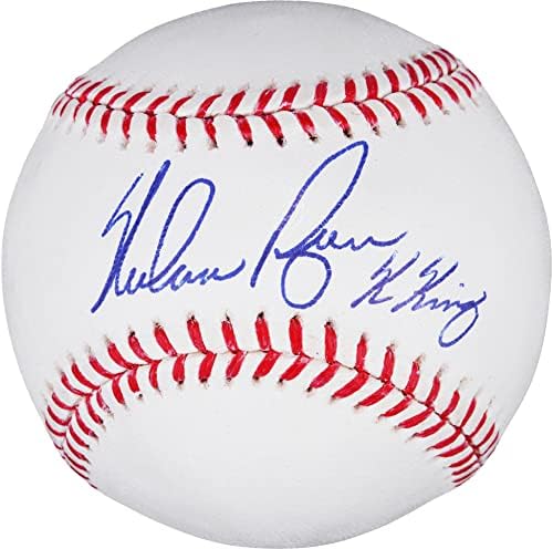 NOLAN RYAN İmzalı Houston Astros K King Resmi Beyzbol FANATİKLERİ - İmzalı Beyzbol Topları