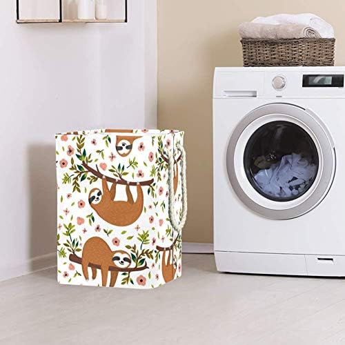 DJROW Sevimli Tembellik Ağacı çamaşır sepeti Kova Çocuk Odası için ev düzenleyici Kreş Depolama Bebek Sepeti